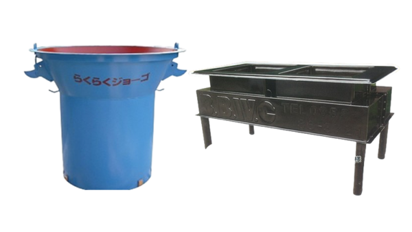 大型土のう制作機械